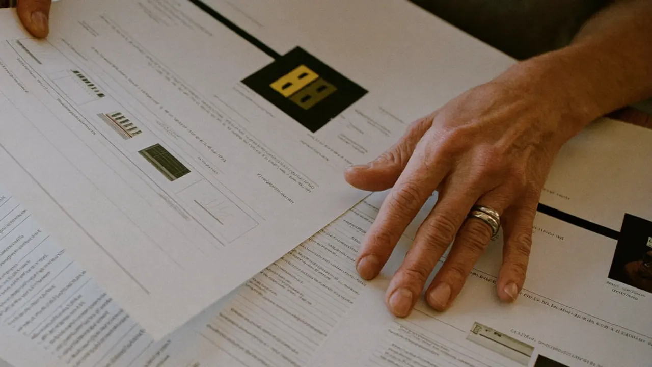 Homeowner reviewing a window installation certificate and paperwork